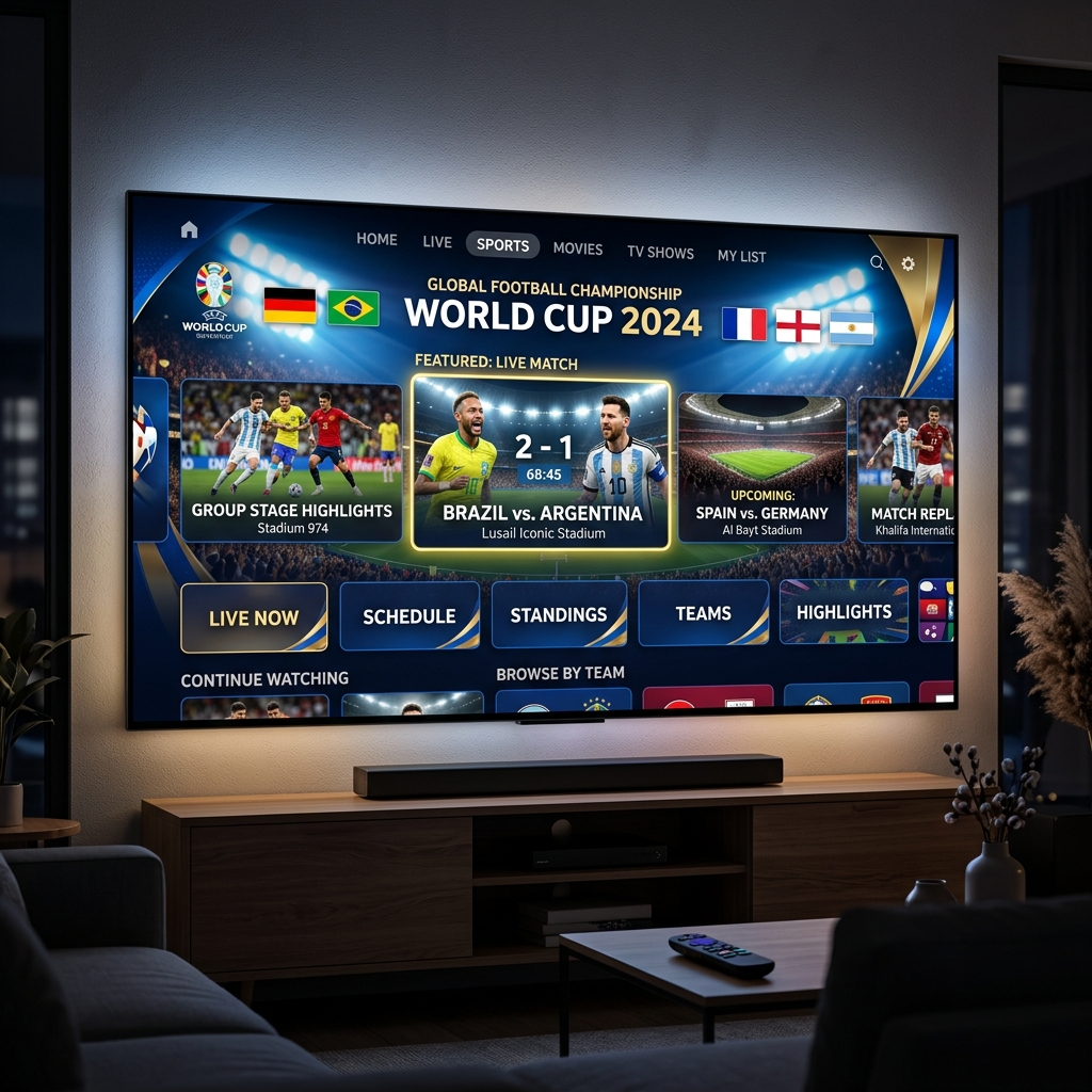 Streaming della Coppa del Mondo 2026 su Roku