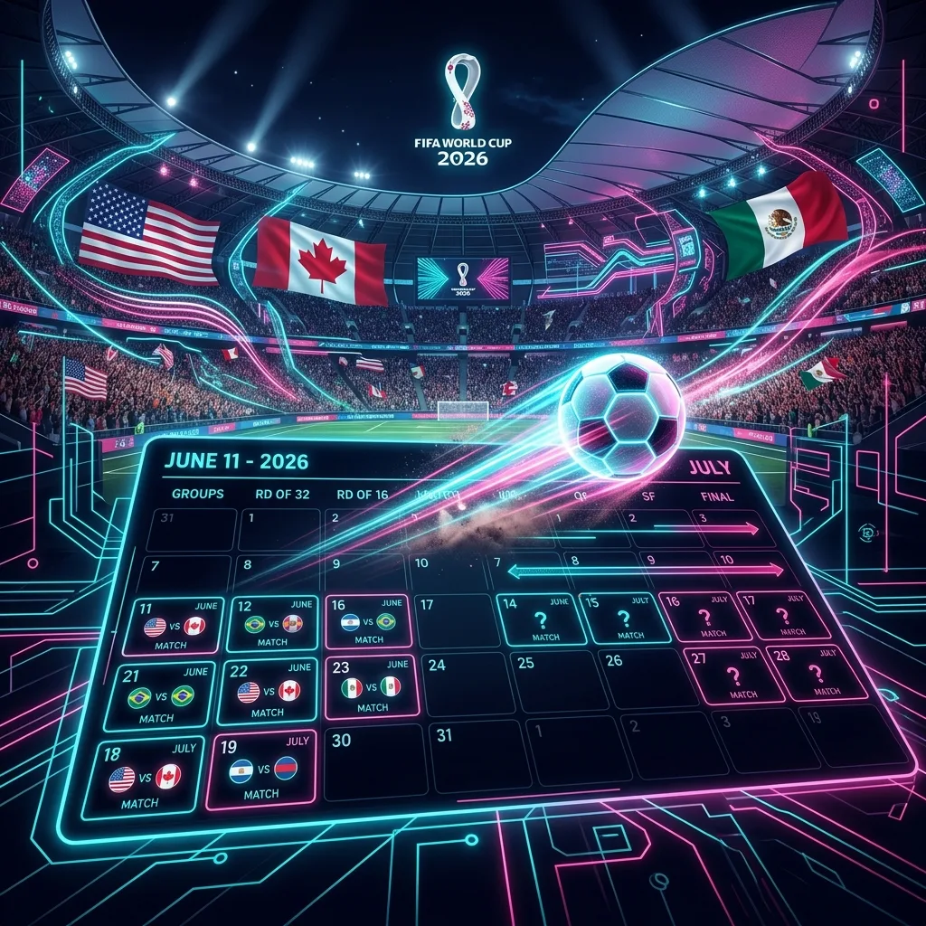 Calendario Completo del Mundial 2026